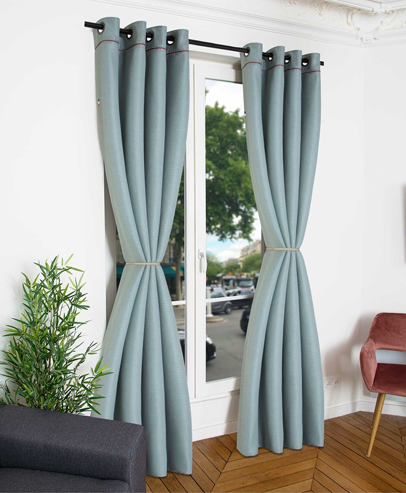 Rideau anti bruit Confort ANDORA 15dB Rid'phonic Elegant et Design.